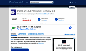Passfab-rar-password-recovery.software.informer.com thumbnail