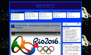 Passion-gym.fr thumbnail