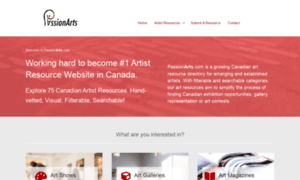 Passionarts.com thumbnail