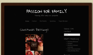 Passionforfamily.com thumbnail