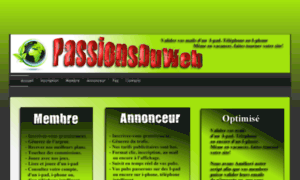 Passionsduweb.com thumbnail