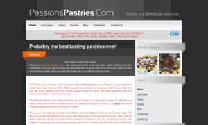 Passionspastries.com thumbnail