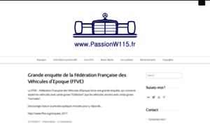Passionw115.fr thumbnail