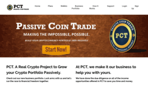 Passivecointrade.net thumbnail