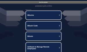 Passivecrypto.online thumbnail