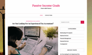 Passiveincomegoals.com thumbnail