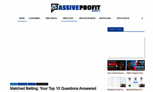 Passiveprofitsecrets.com thumbnail