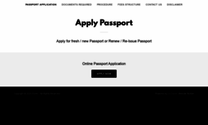 Passport-form.com thumbnail