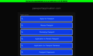 Passportapplication.com thumbnail