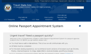 Passportappointment.us thumbnail