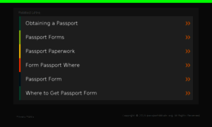 Passportdetails.org thumbnail