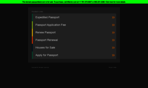 Passportland.com thumbnail