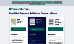 Passports-services.com thumbnail