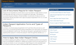 Passportsdetails.com thumbnail