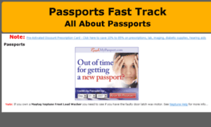 Passportsfasttrack.com thumbnail