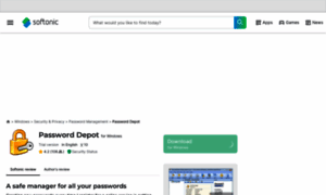 Password-depot.en.softonic.com thumbnail