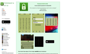 Passwordgrid.com thumbnail
