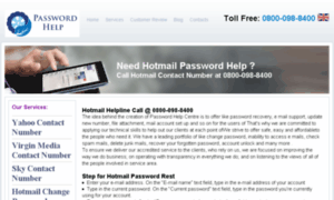 Passwordhelp.co.uk thumbnail