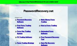 Passwordrecovery.net thumbnail