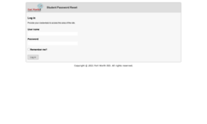 Passwordreset.fwisd.org thumbnail