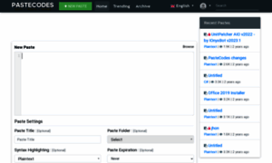 Pastecodes.net thumbnail
