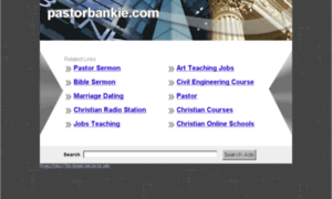 Pastorbankie.com thumbnail