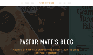 Pastormattsblog.com thumbnail