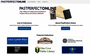 Pastperfect-online.com thumbnail