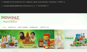 Patanjalidistributorshiponline.org thumbnail