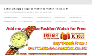 Patek-philippe-replica-watches.watchonsale.fr thumbnail