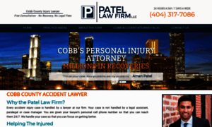 Patel-law-firm.com thumbnail