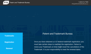 Patentandtrademarkbureau.us thumbnail