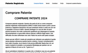 Patentebcomprare.com thumbnail