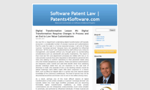 Patents4software.com thumbnail