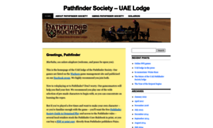 Pathfindersociety-uae.org thumbnail