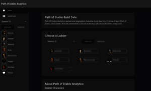 Pathofdiabloanalytics.com thumbnail