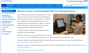Pathology.leedsth.nhs.uk thumbnail