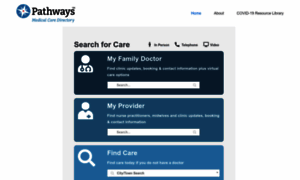 Pathwaysmedicalcare.ca thumbnail