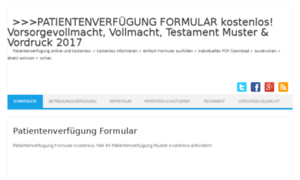 Patientenverfuegung-formular.com thumbnail