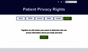 Patientprivacyrights.org thumbnail