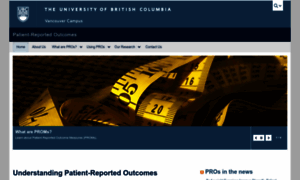 Patientreportedoutcomes.ca thumbnail