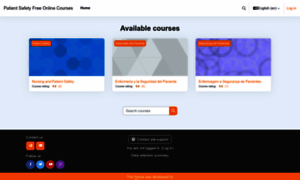 Patientsafetycourse.org thumbnail