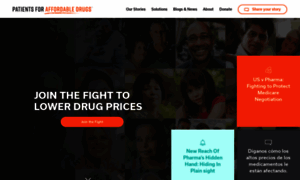 Patientsforaffordabledrugs.org thumbnail