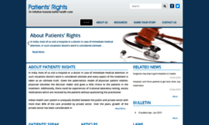 Patientsrights.in thumbnail