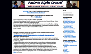 Patientsrightscouncil.org thumbnail