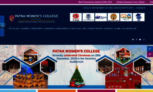 Patnawomenscollege.in thumbnail