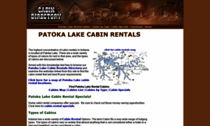 Patokalakecabinrentals.com thumbnail