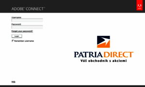Patria-direct.adobeconnect.com thumbnail