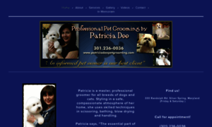 Patriciadeepetgrooming.com thumbnail