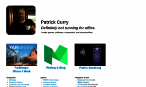 Patrickcurry.com thumbnail